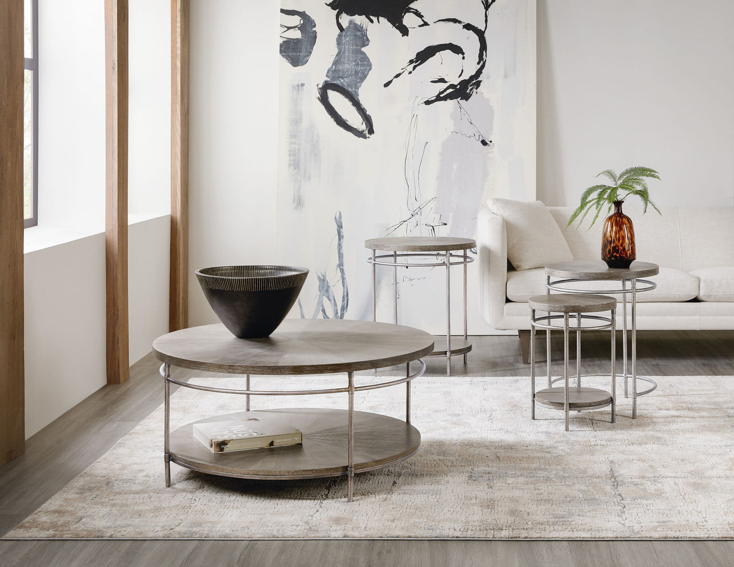 Commerce And Market - Nesting Tables - Gold