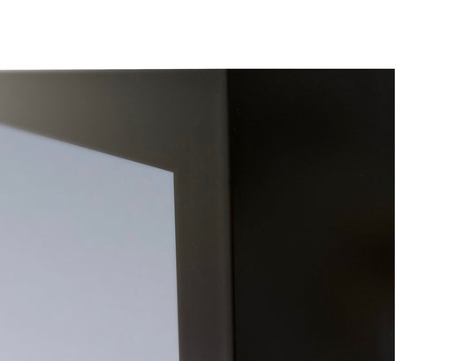 Cow - 48" x 72" Photography - Black / Light Blue