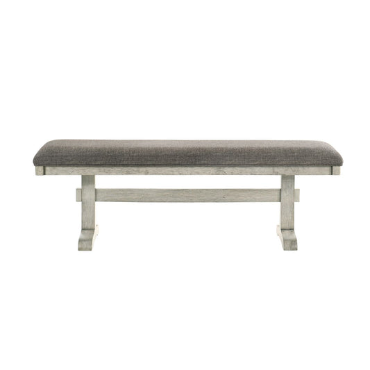 Hallendale - Upholstered Dining Bench (RTA) - White