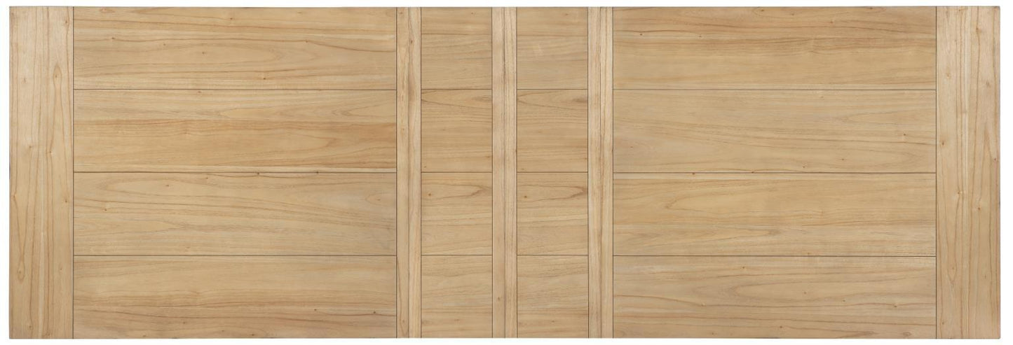 XXX's And OOO's - Trestle Dining Table - Amber And Cocoa