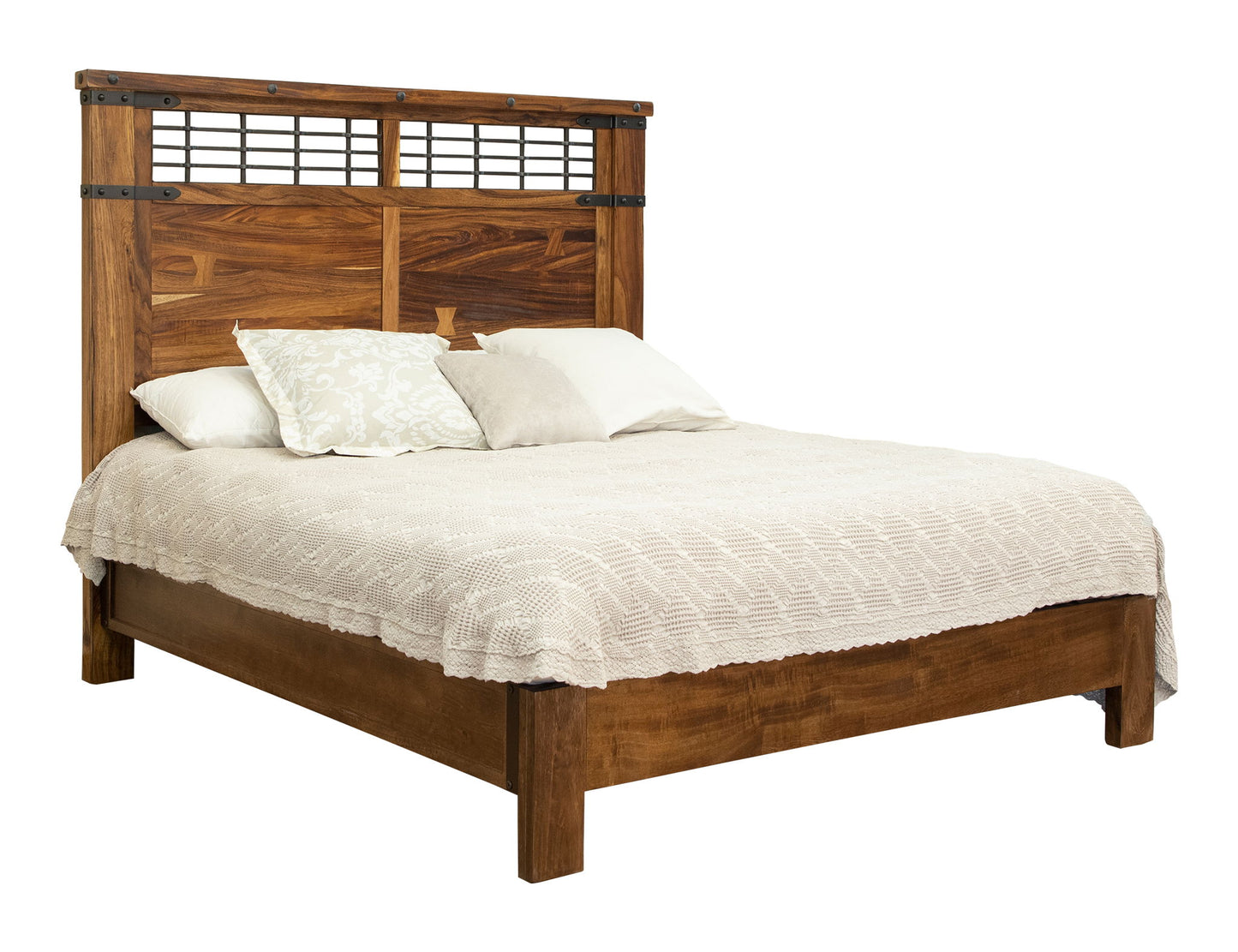 Parota - King Headboard - Cinnamon Brown