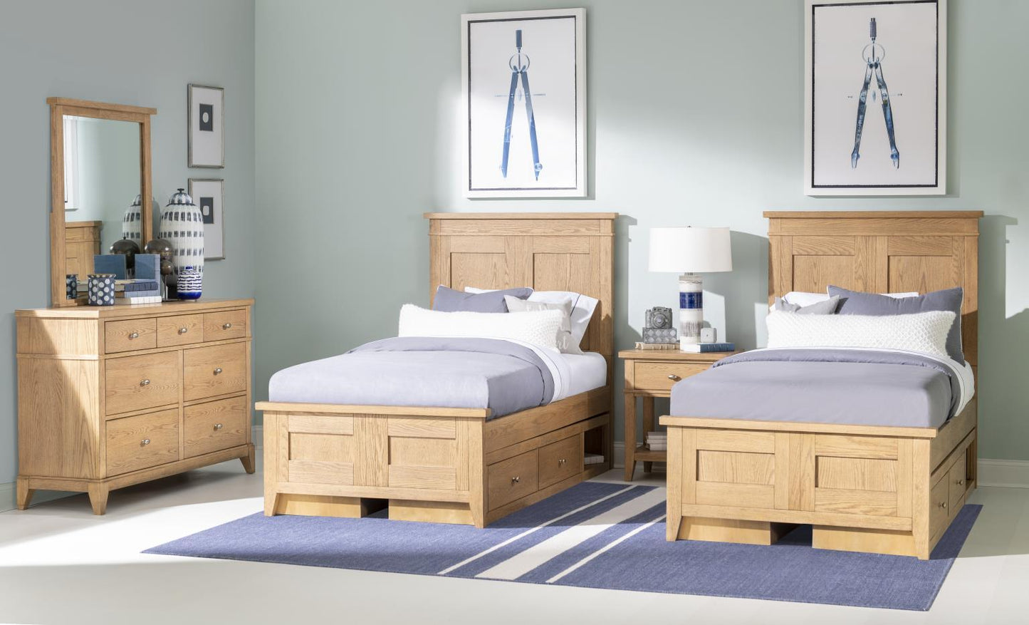 Today's Traditions - Underbed Storage - Natural Hickory