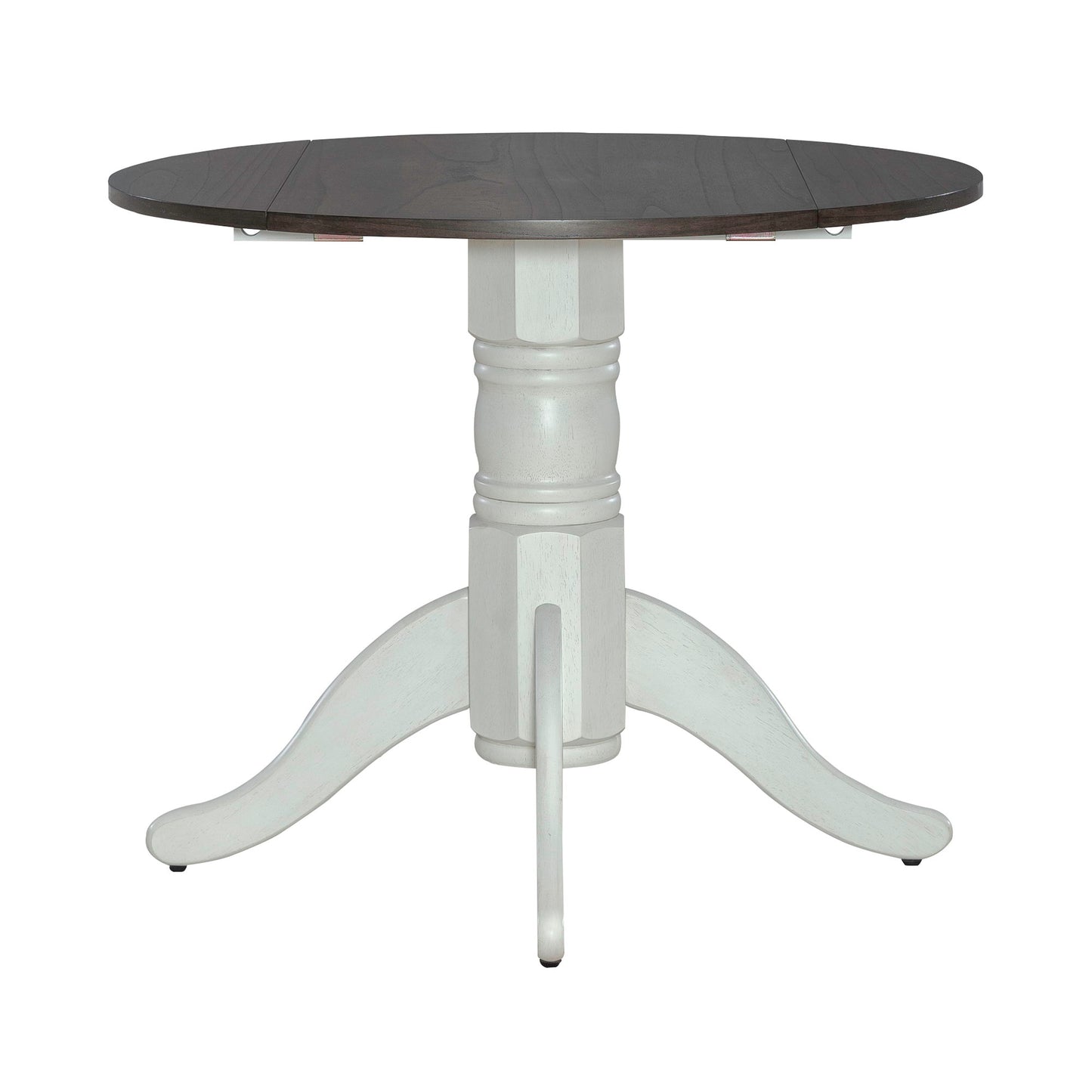 Brook Bay - Drop Leaf Table Base - White