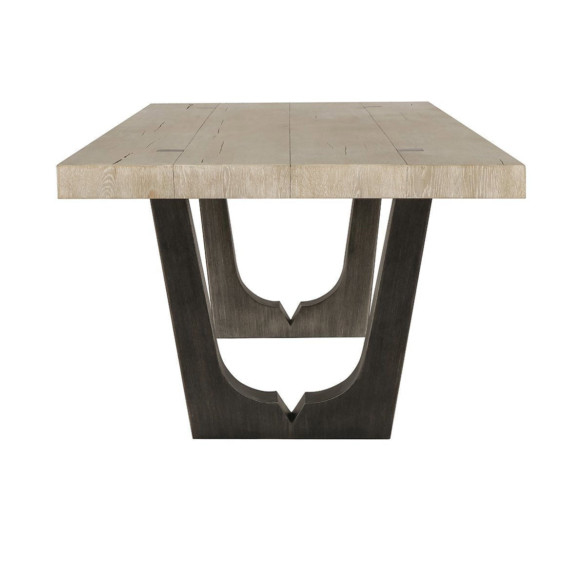 Kelso - 94" Dining Table - Suede Brown