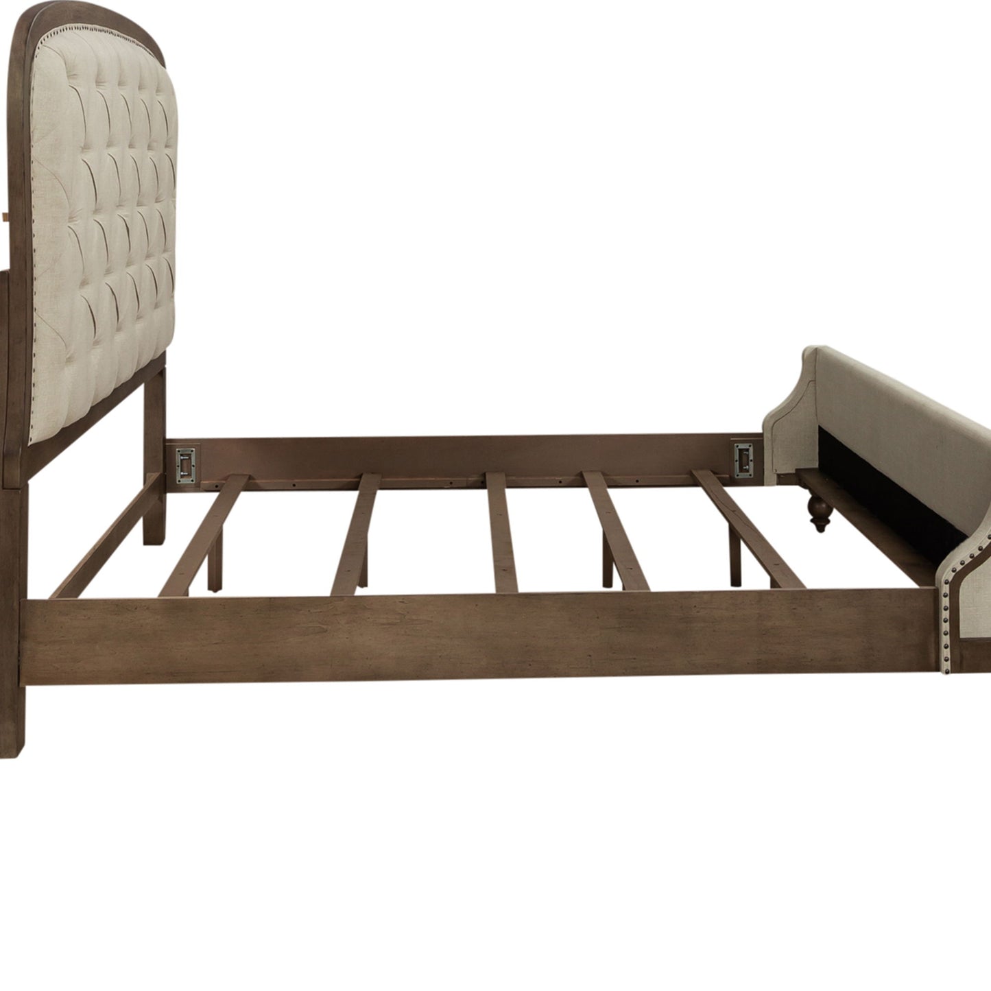 Americana Farmhouse - Shelter Bed Rails - Light Brown