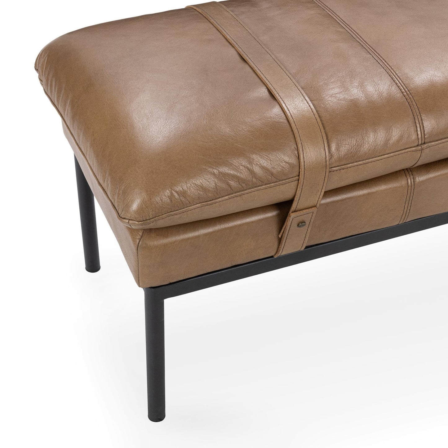 Celiah - Bench - Dark Brown