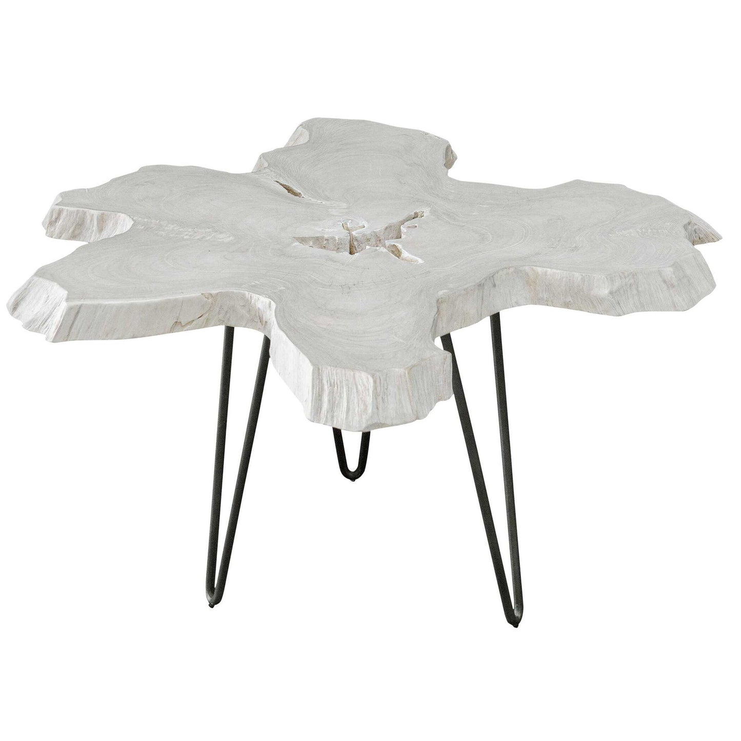 Trillium - Bleached Teak Coffee Table