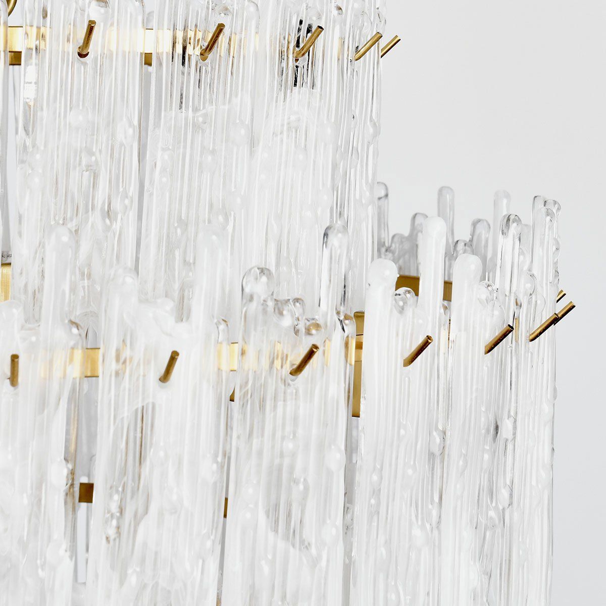 Everly - Chandelier Round - Clear/White