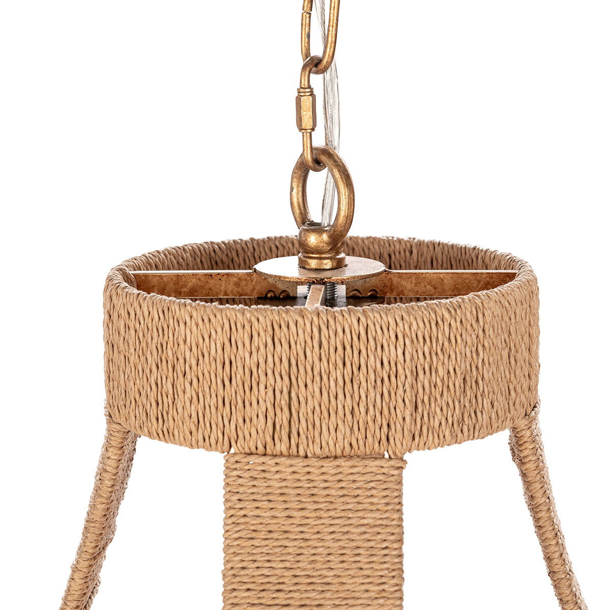 Sarmiento - Pendant Large - Natural/Gold