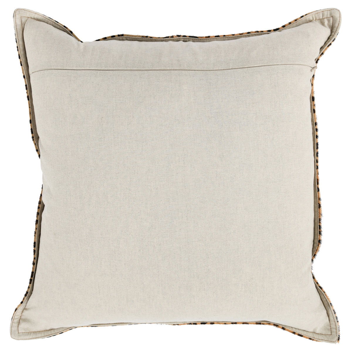 Leopard - 20" x 20" Pillow - Camel / Black