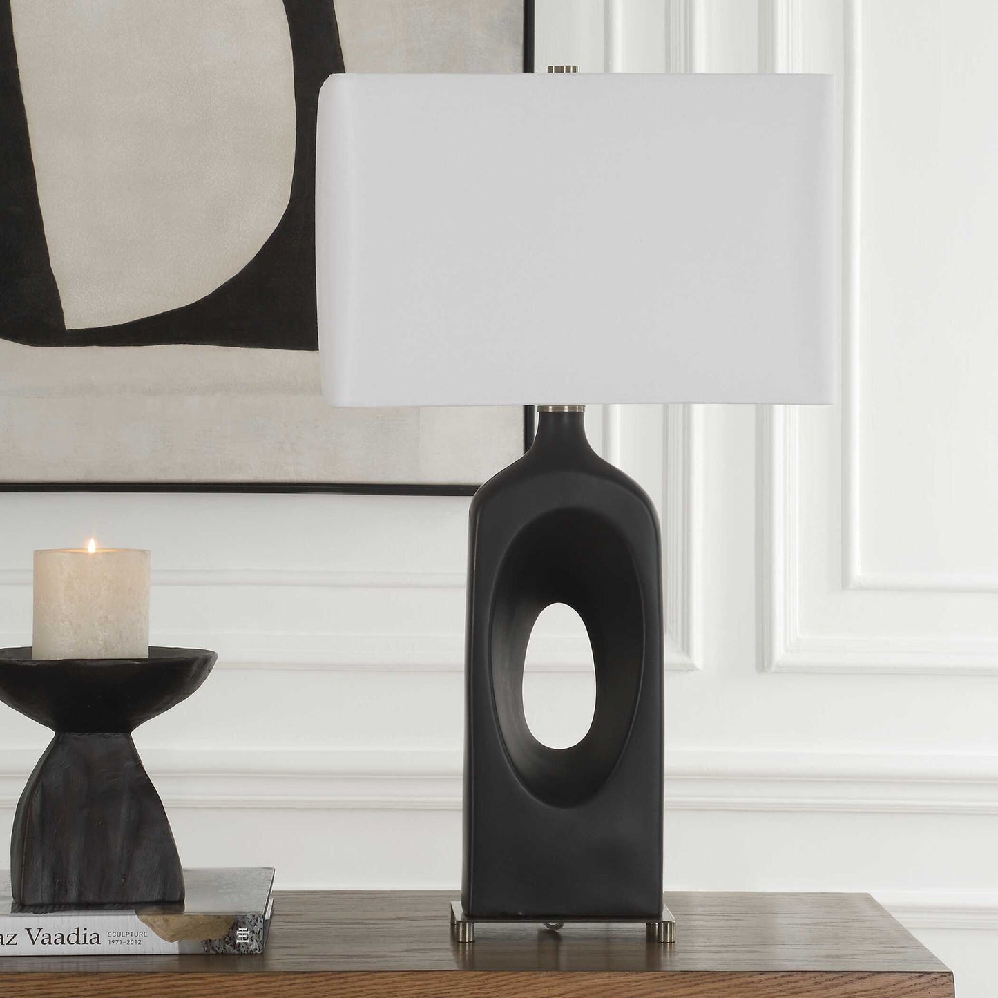 Void - Table Lamp - Matte Black