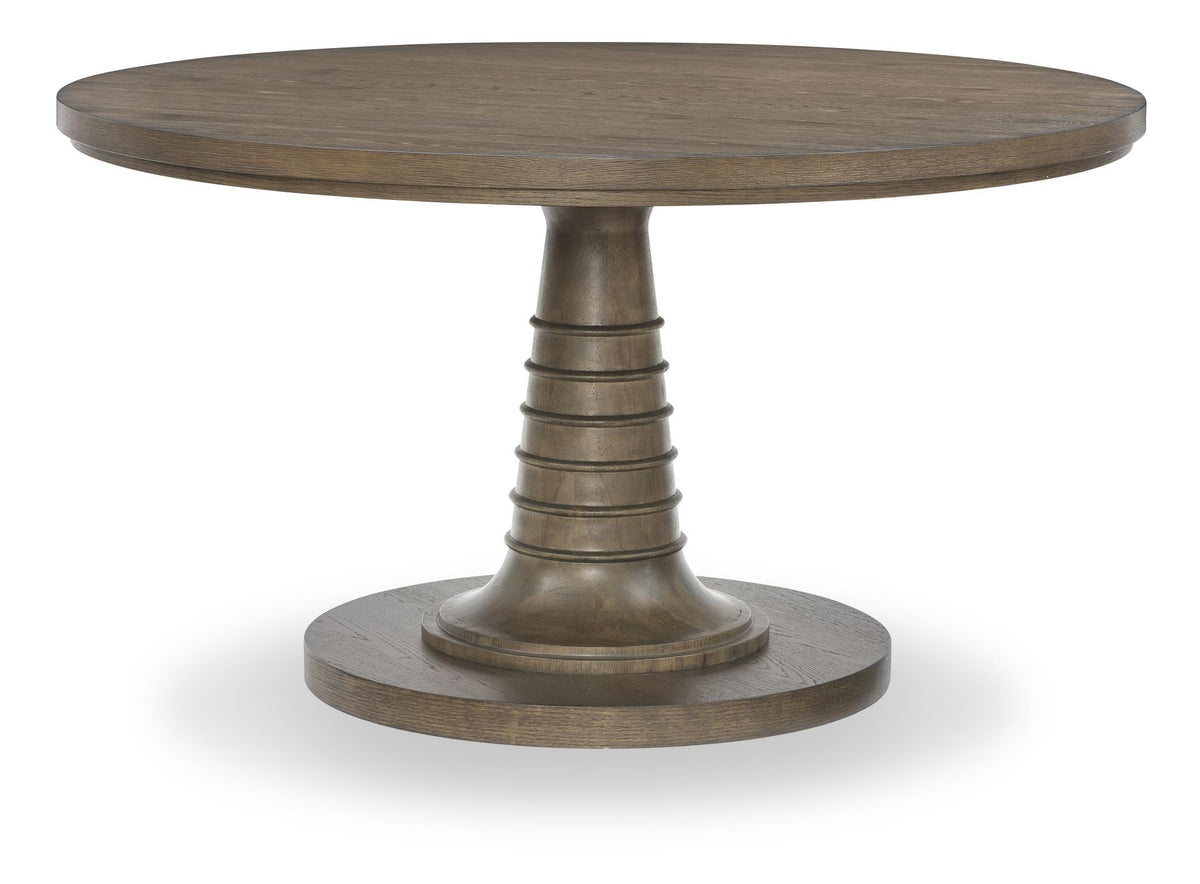 Seraphina - Round Dining Table Top - Midnight Oak