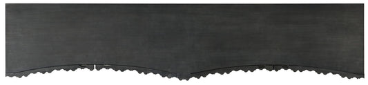 Melange - Apollo Credenza - Dark Gray / Gold