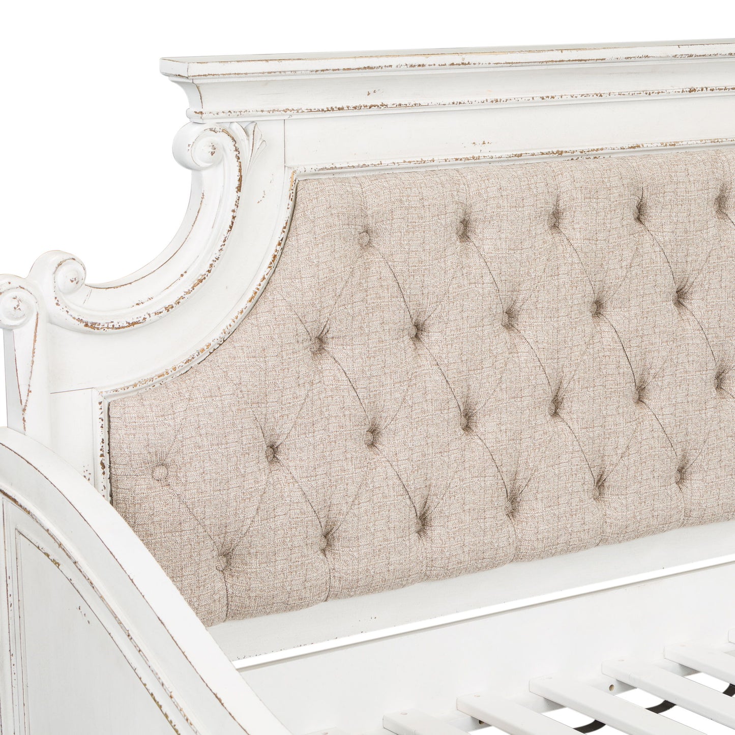 Magnolia Manor - Daybed Upholstered Back - White