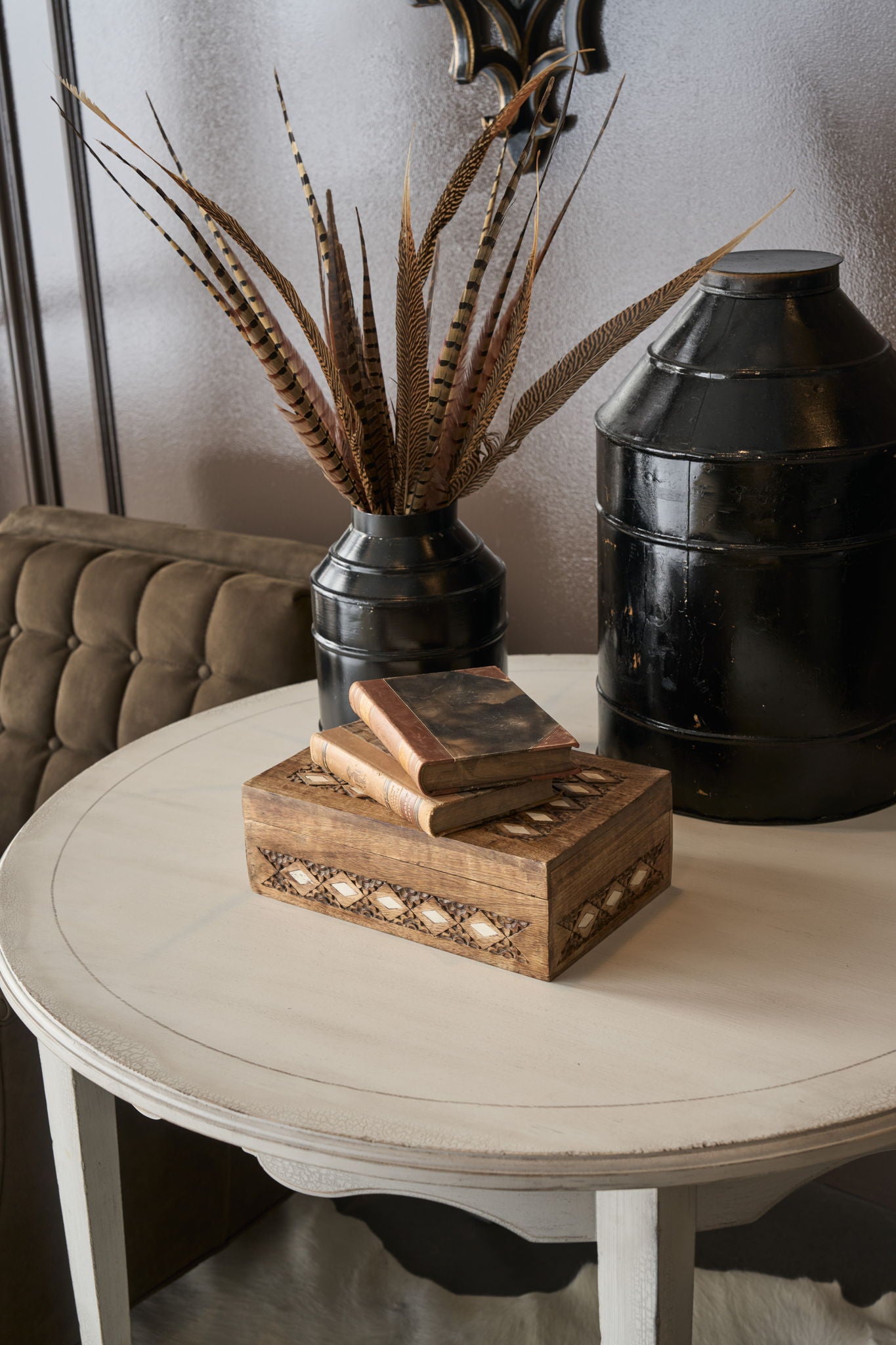 Charleston - Breakfast Table - White