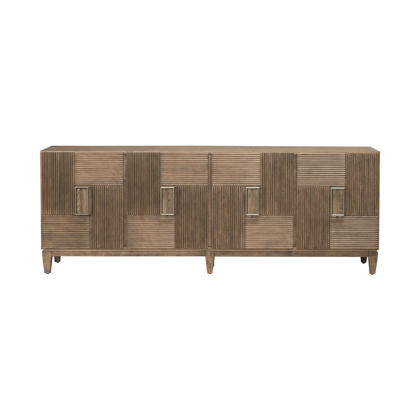 Serenity - 82" Accent TV Console - Burnished Beige