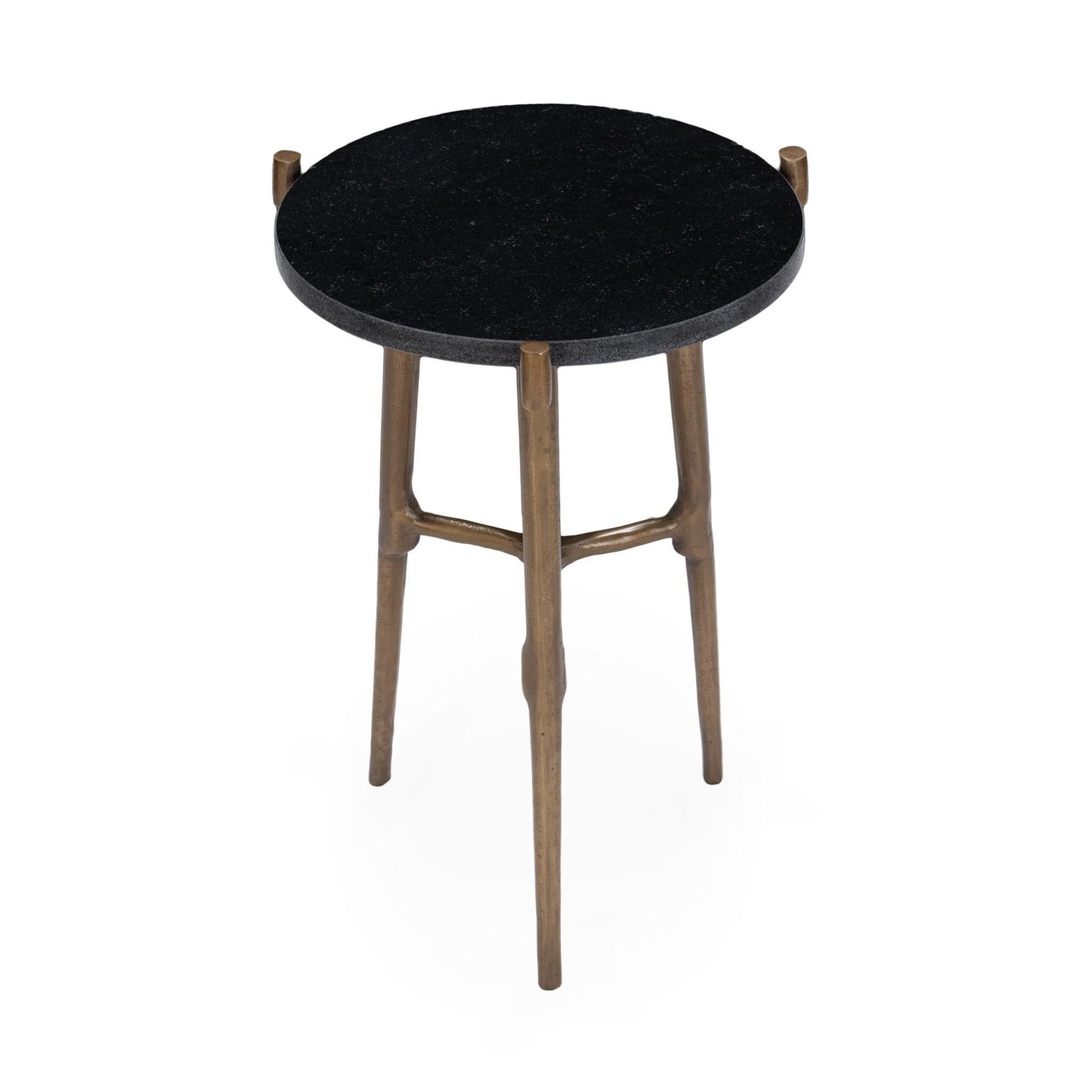 Halley - Round Accent Table - Black