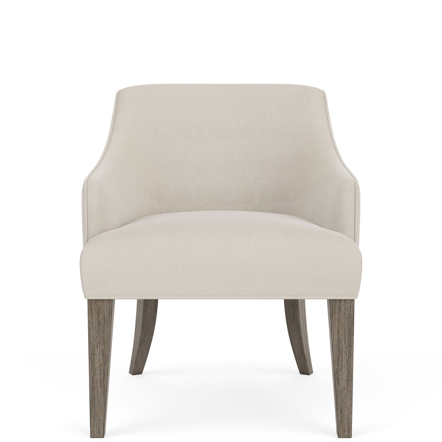 Sariel - Upholstered Host Chair (Set of 2) 2" - Gray