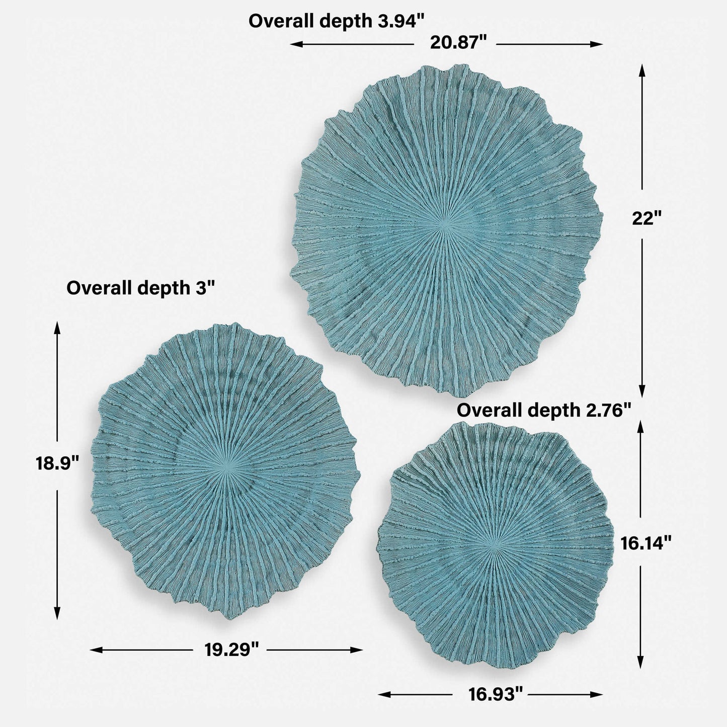 Ocean Gems - Wall Decor (Set of 3)