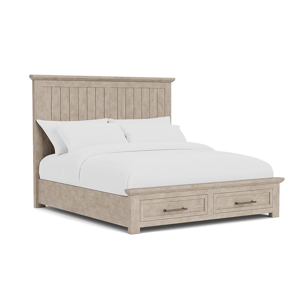 Bennett - King Headboard - Frosted Gray
