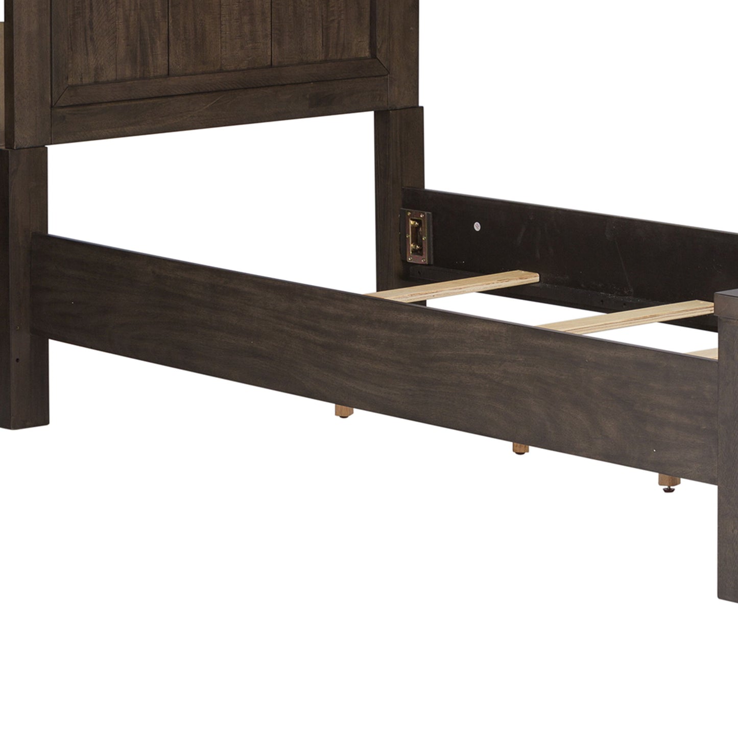 Thornwood Hills - Wood Panel Bed Rails - Dark Brown