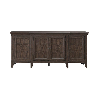Paradise Valley - 76" TV Console - Dark Brown