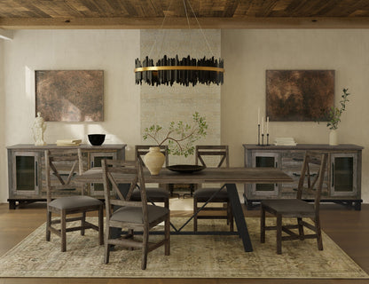 Loft - Table Top - Two Tone Gray / Brown