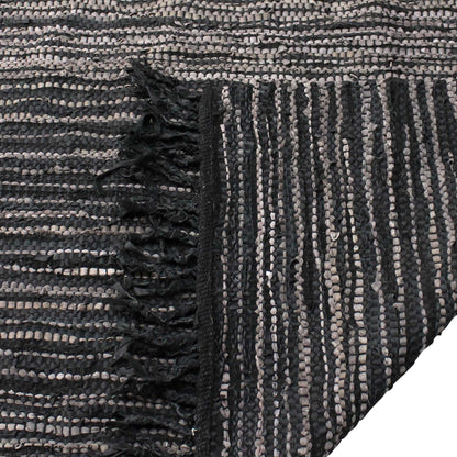 Kirvin - Wool 6 X 9 Rug - Dark Gray
