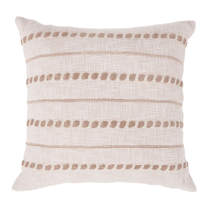 Melange - Lago Pillow - Ivory / Natural