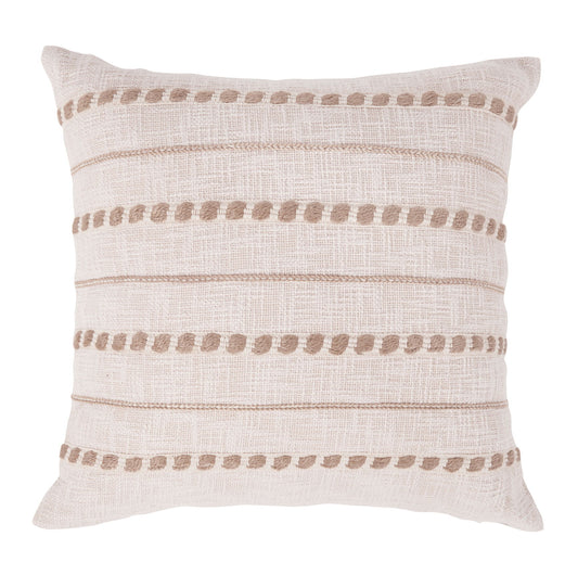 Melange - Lago Pillow - Ivory / Natural
