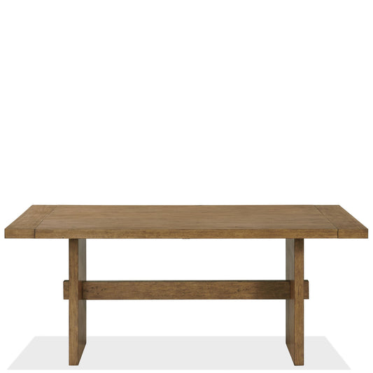 Bozeman - Trestle Dining Table - Light Brown