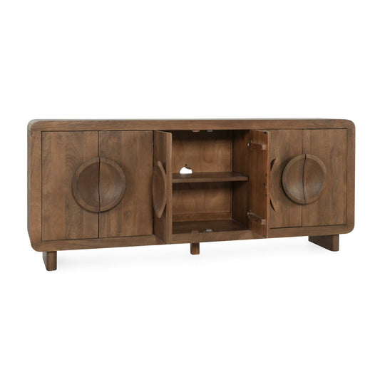 Vally - Wood 6 Door Buffet - Natural