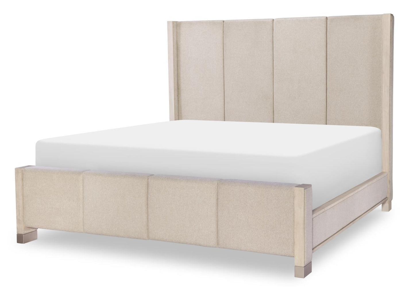 Bliss - Queen Upholstered Footboard - Soft Cashmere