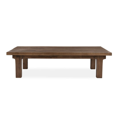 Carmel - Reclaimed Wood Rectangle Coffee Table - Earthy Terra