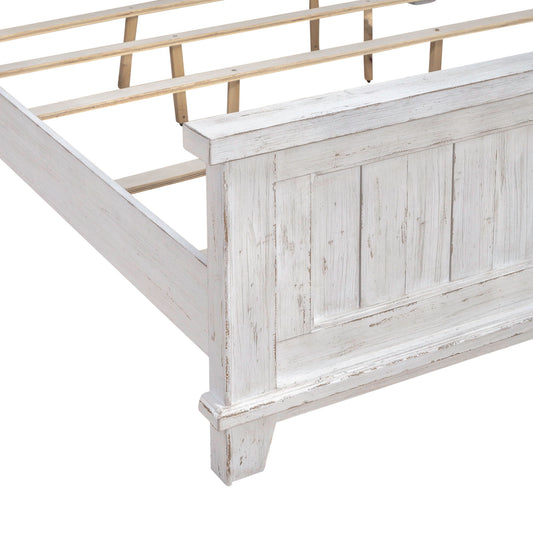 River Place - Queen Panel Footboard - White