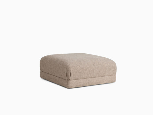 Adalynne - Upholstered Square Ottoman - Buttermilk