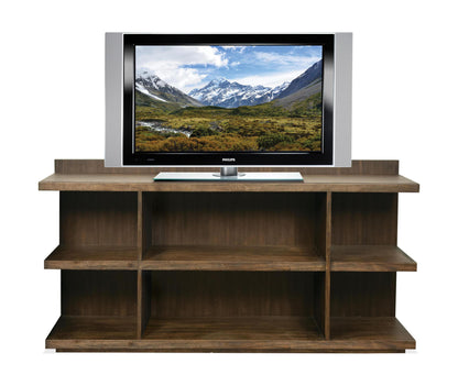 Perspectives - Peninsula Bookcase - Brushed Acacia