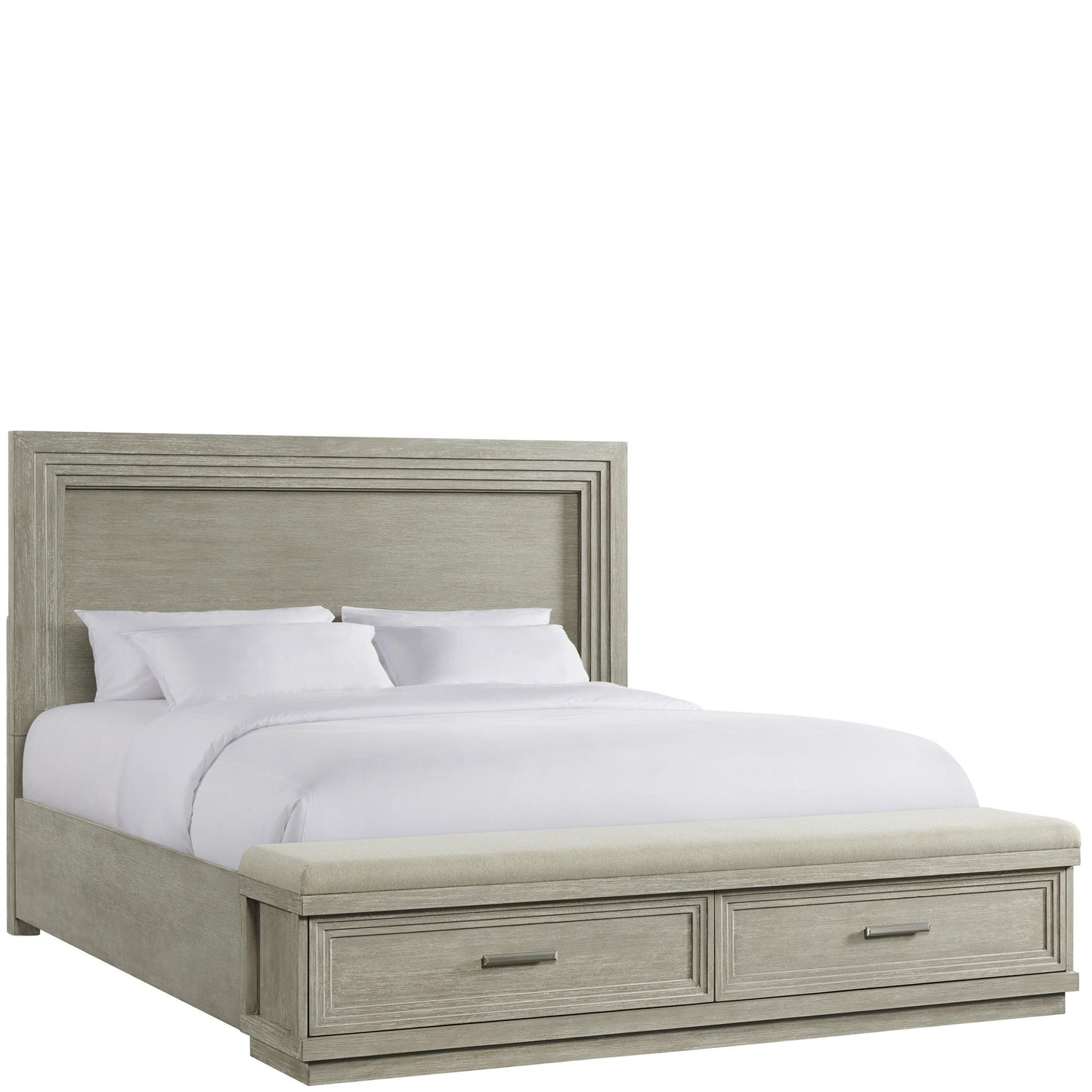 Cascade - California King Storage Bed Rails - Dovetail