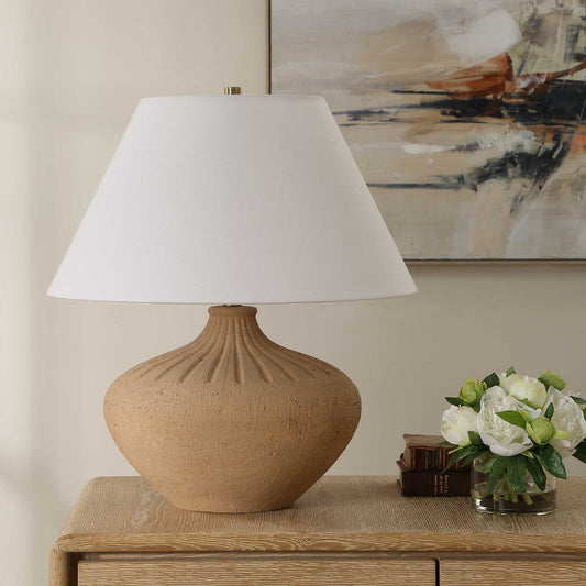 Eldon - Table Lamp - Terracotta