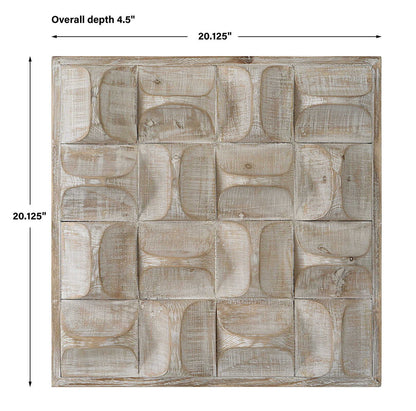 Pickford - Wood Wall Decor, Natural - Beige