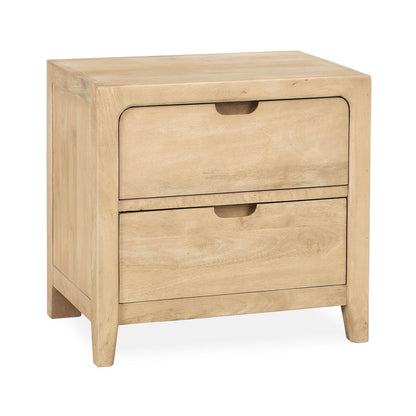 Laguna - 2 Drawer Nightstand - Natural