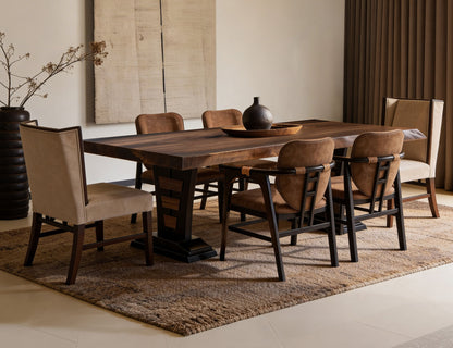 Forge - Table Base - Brown
