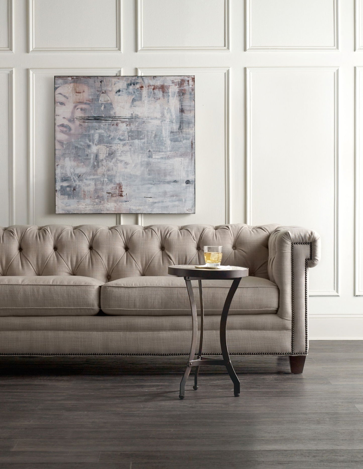 Commerce And Market - Saint Armand Accent Martini Table