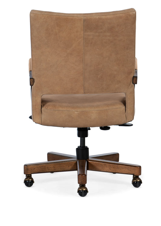 EC - Chace Executive Swivel Tilt Chair - Light Brown