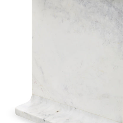 Delaney - Marble Rectangle Accent Table