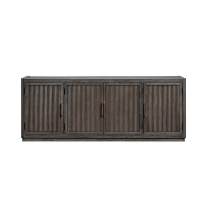 Modern Edge - 77" TV Console - Brown