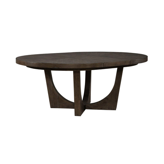 Cascade Falls - Pedestal Table - Brown