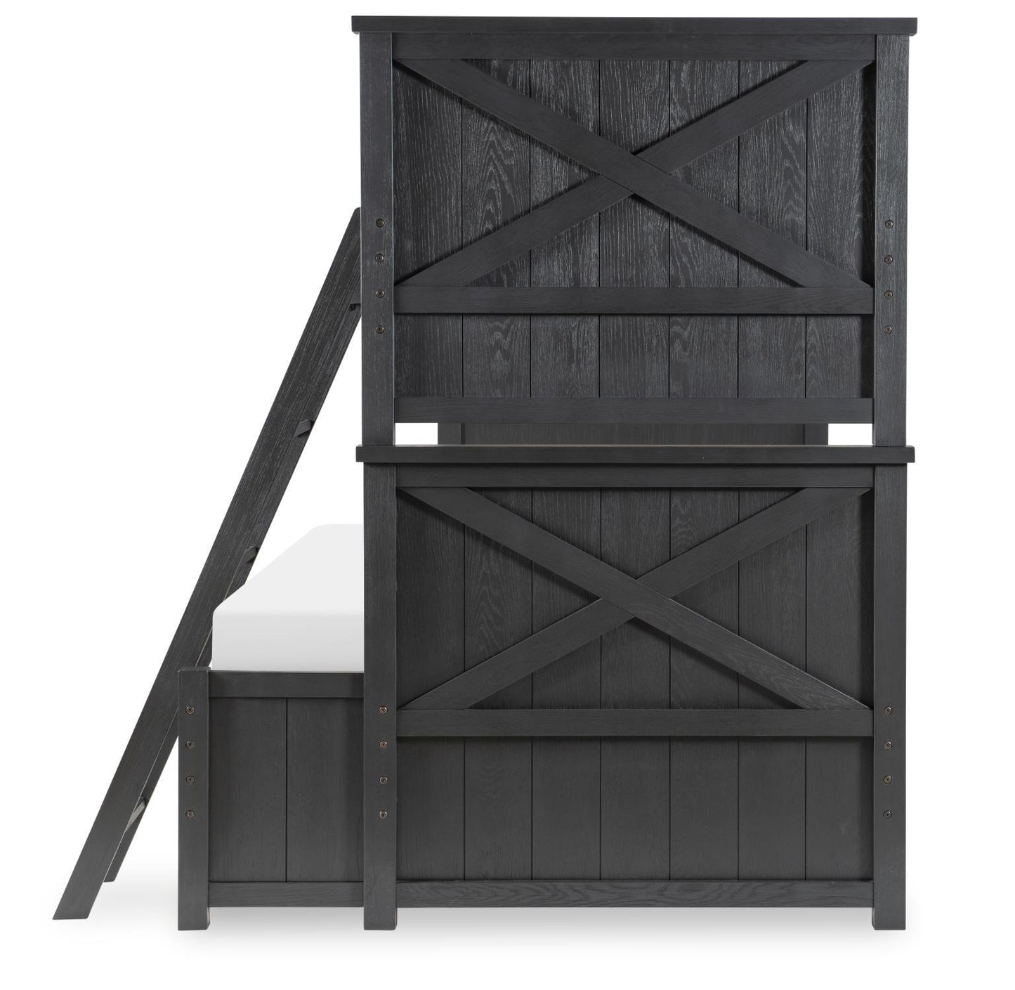 Flatiron - Full Bottom Bunk Extension - Black Midnight