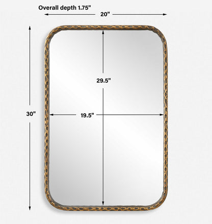 A Little Knotty - Bronze Vanity Mirror