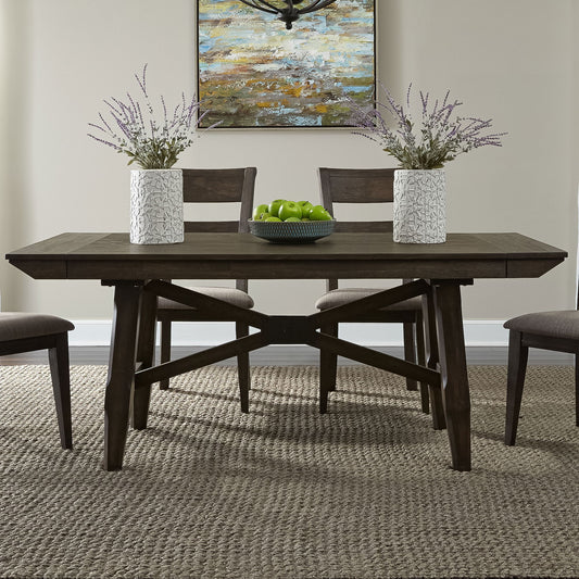 Double Bridge - Trestle Table Top - Dark Brown